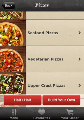 Crust Pizza android App screenshot 2